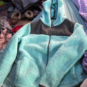 S.o. size small turquoise zip up